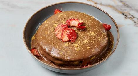 Pancakes με Πραλίνα Φουντουκιού