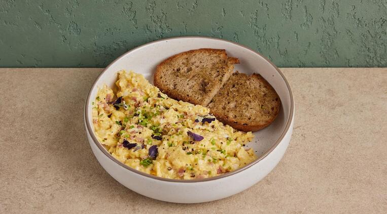Scrambled Eggs Ham