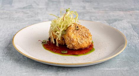 Γαλλικό Κατσικίσιο Τυρί σε Τραγανή Κρούστα από Δημητριακά