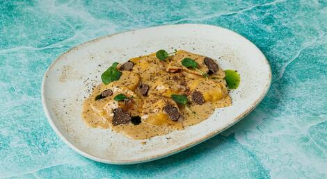 Ravioli Cacio e Pepe